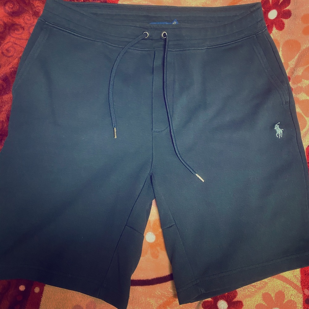Black polo Ralph Lauren shorts